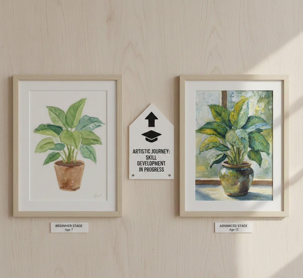 Student artwork portfolio